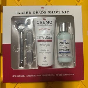 Cremo Barber Grade Shave Kit - New in Box